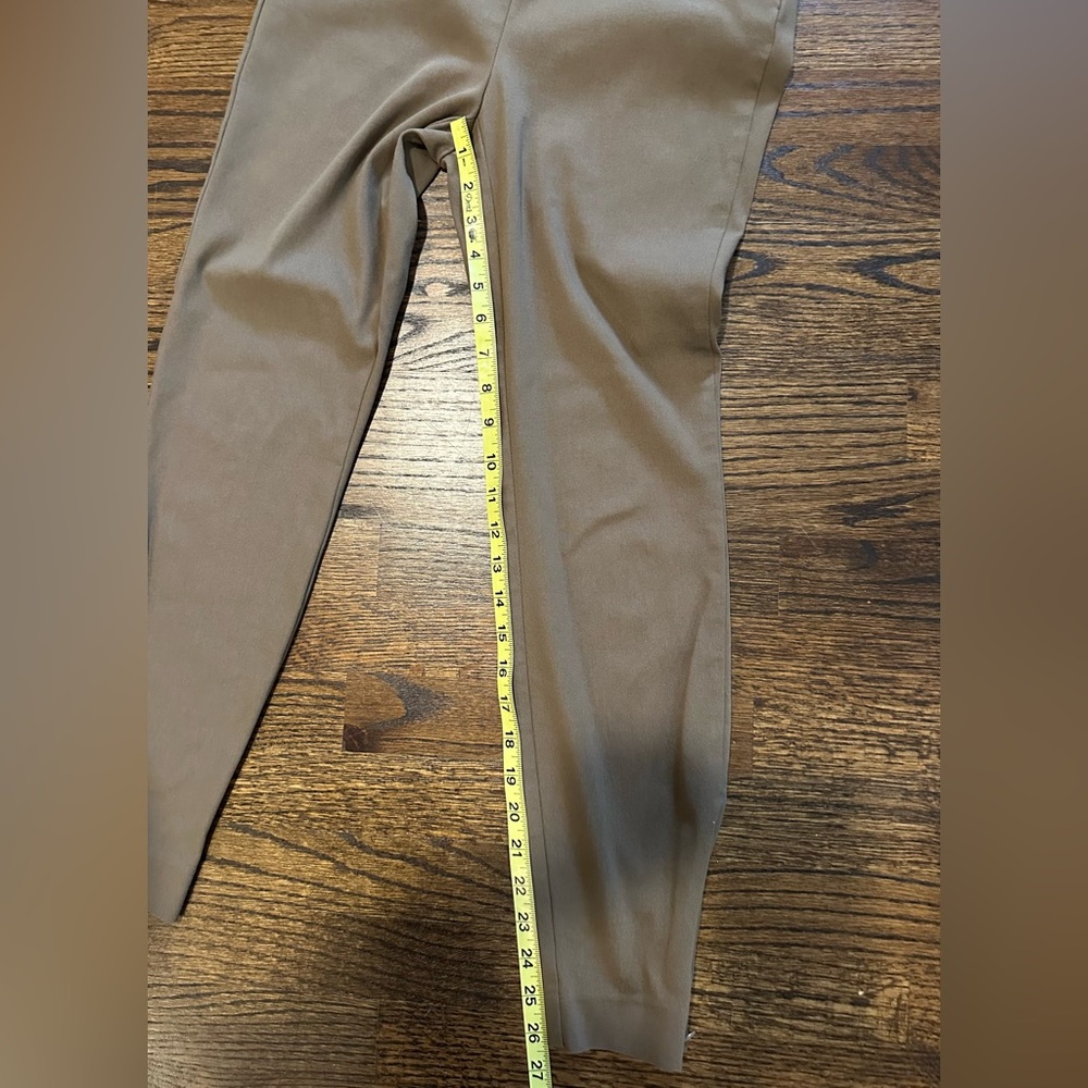 White House Black Market Slim Brown Ankle Pants, size 6 - Picture 3 of 9